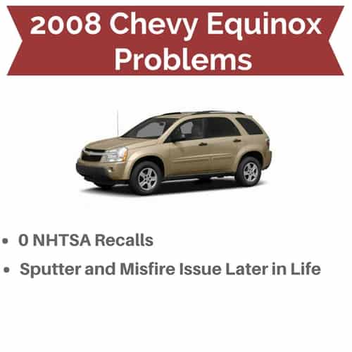 2008 Chevrolet Equinox Problems