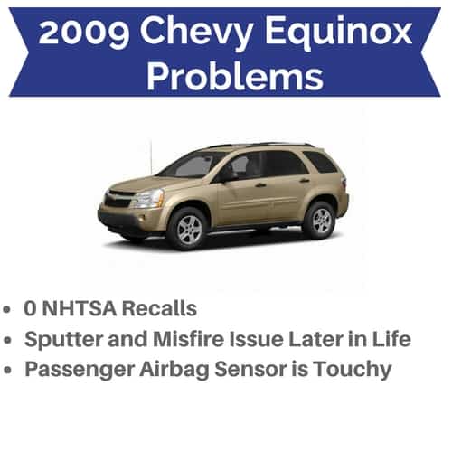 2009 Chevy Equinox Problems