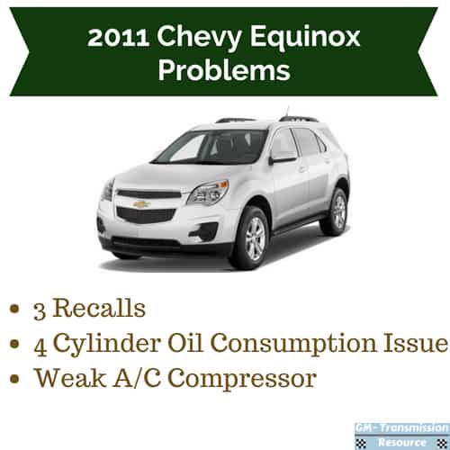2011 Chevrolet Equinox Problems