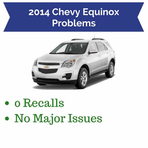 2014 Chevrolet Equinox Problems