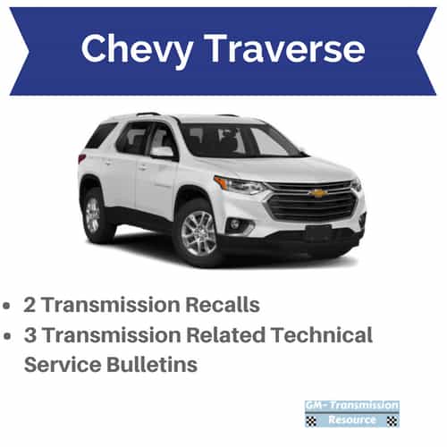 Chevrolet Traverse Transmission Problem Diagnosis
