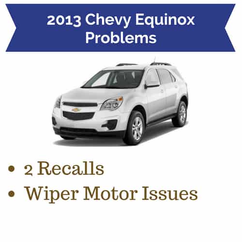 2013 Chevrolet Equinox Problems