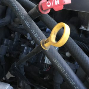 Camaro Low Transmission Fluid Signs