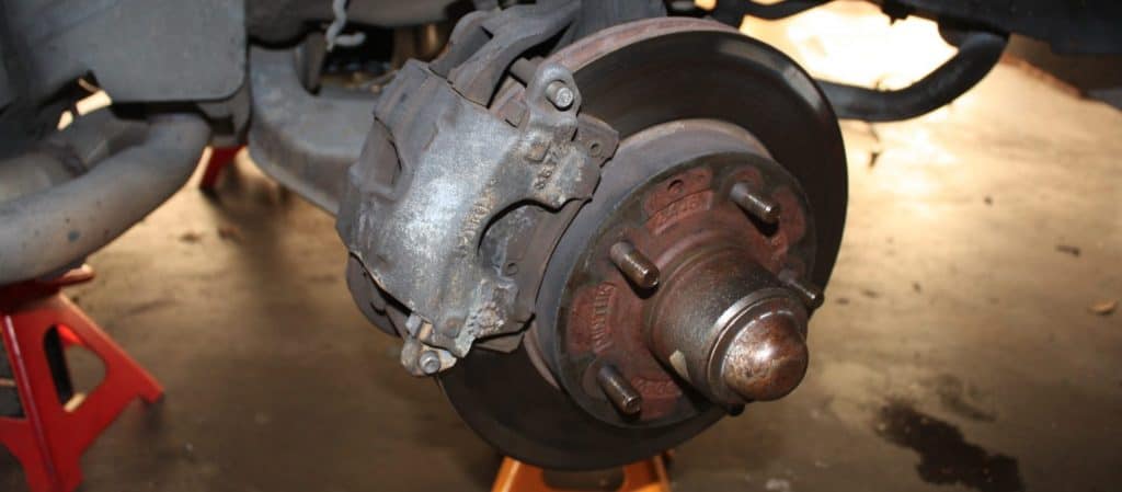 warped rotors can cause a pulsating brake pedal.
