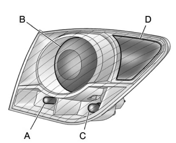 2013 Cruze Taillight Reference