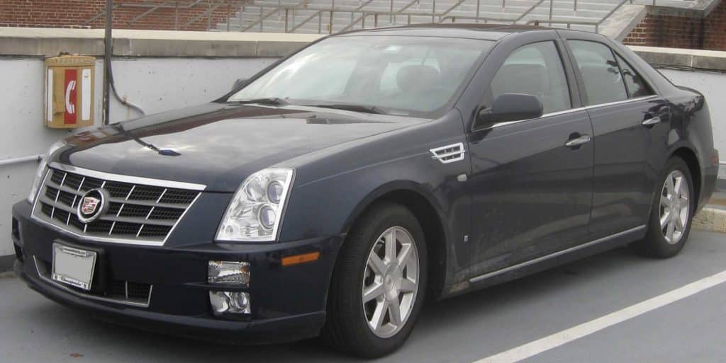 Cadillac STS Service Theft Deterrent System