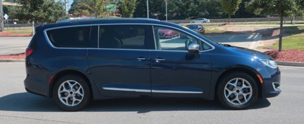 Chrysler Pacifica Rattles from behind