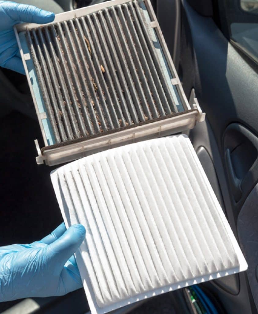 Replacing the cabin air filter is a great way to get the Orlando's AC working again