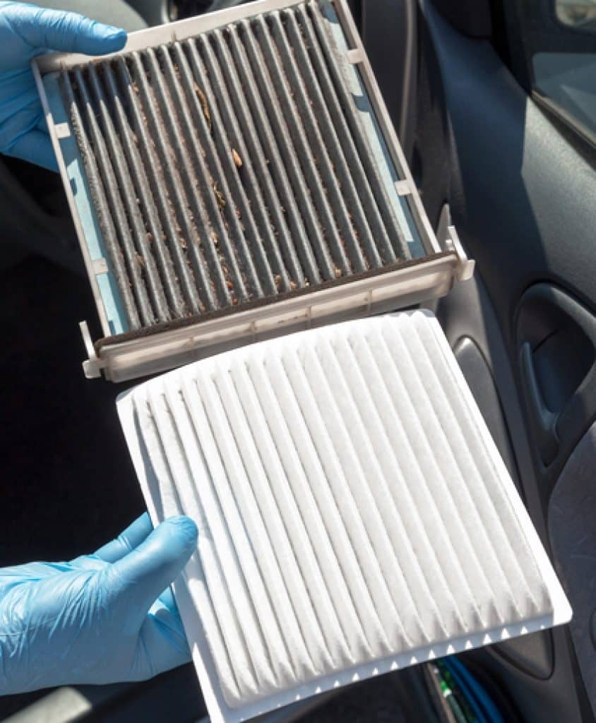 Replacing the cabin air filter is a great way to get the Civic's AC working again