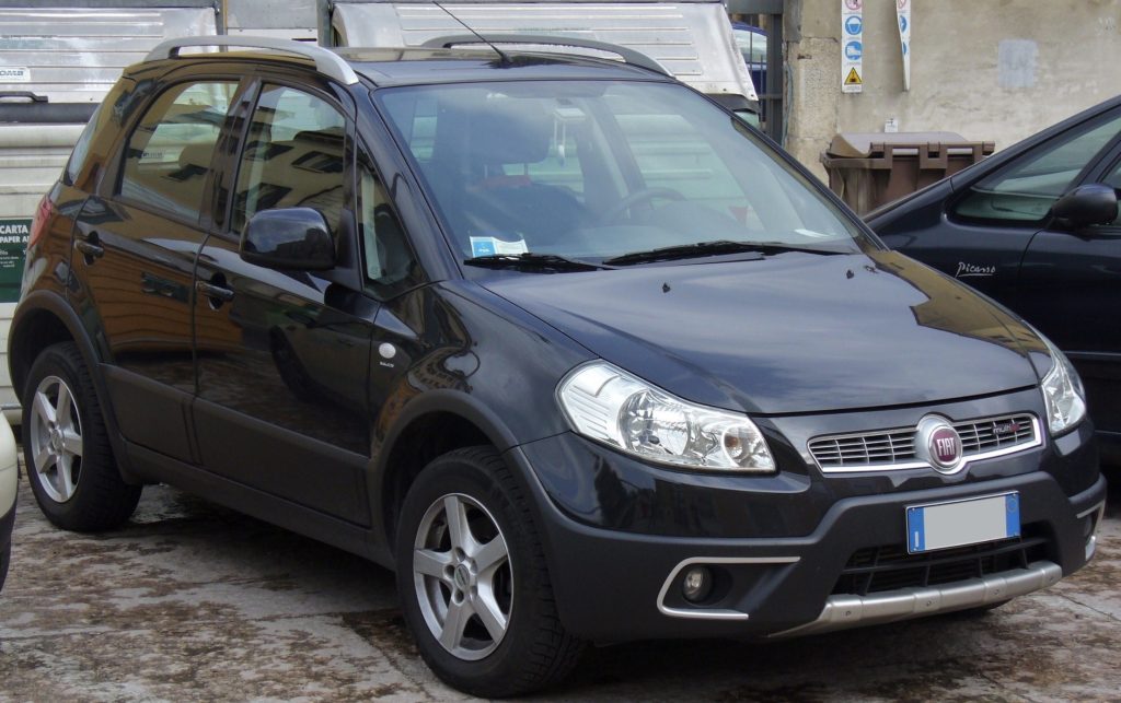 Fiat Sedici Brake Warning Light