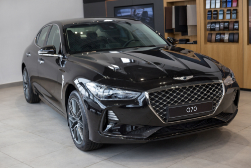 Genesis G70 Won't Get Out of Park