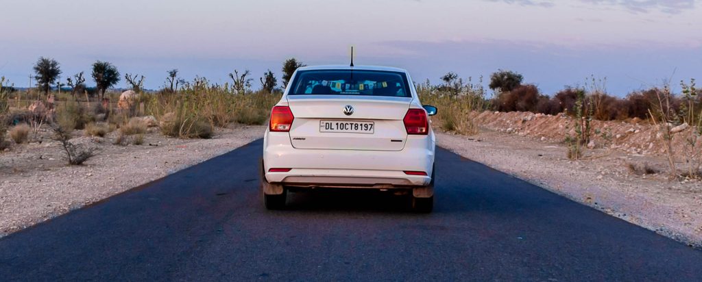 VW Ameo Rattles from behind