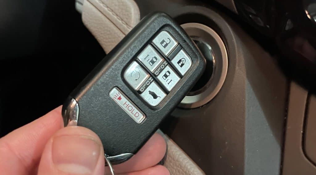 How to start a vehicle when the key fob is dead