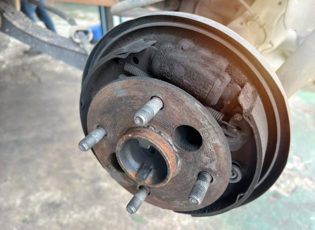 Kia Spectra parking brake failed common causes