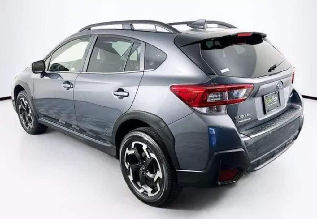a Subaru Crosstrek: Gray: Whit Background