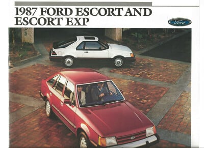 1987 Ford Escort brochure | eBay