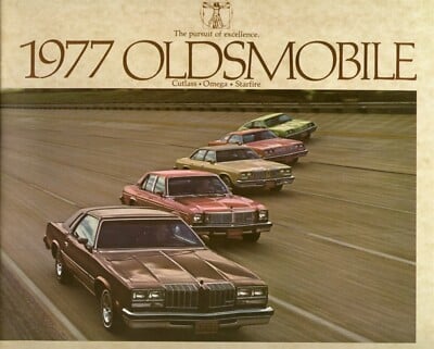 1977 Oldsmobile Cutlass Cutlass 442 Omega Starfire Vista-Cruiser Sales Brochure | eBay