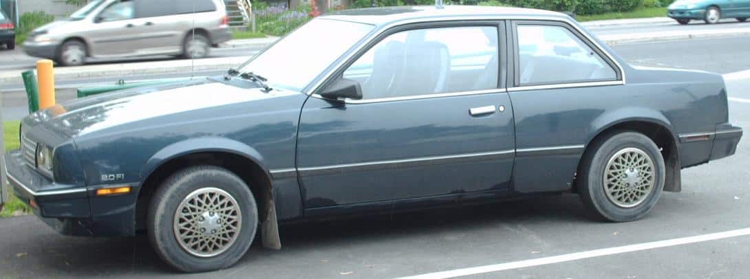 1980s Chevrolet Cavalier coupe