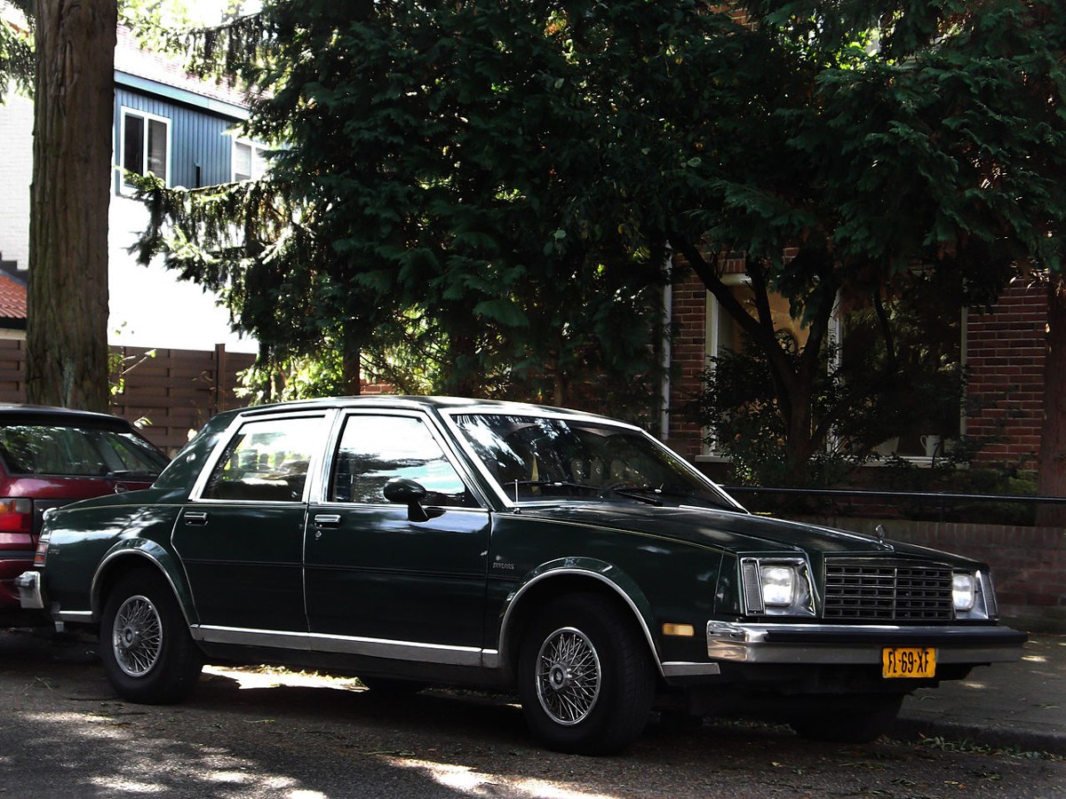 Black 1980 Buick Skylark Limited sedan