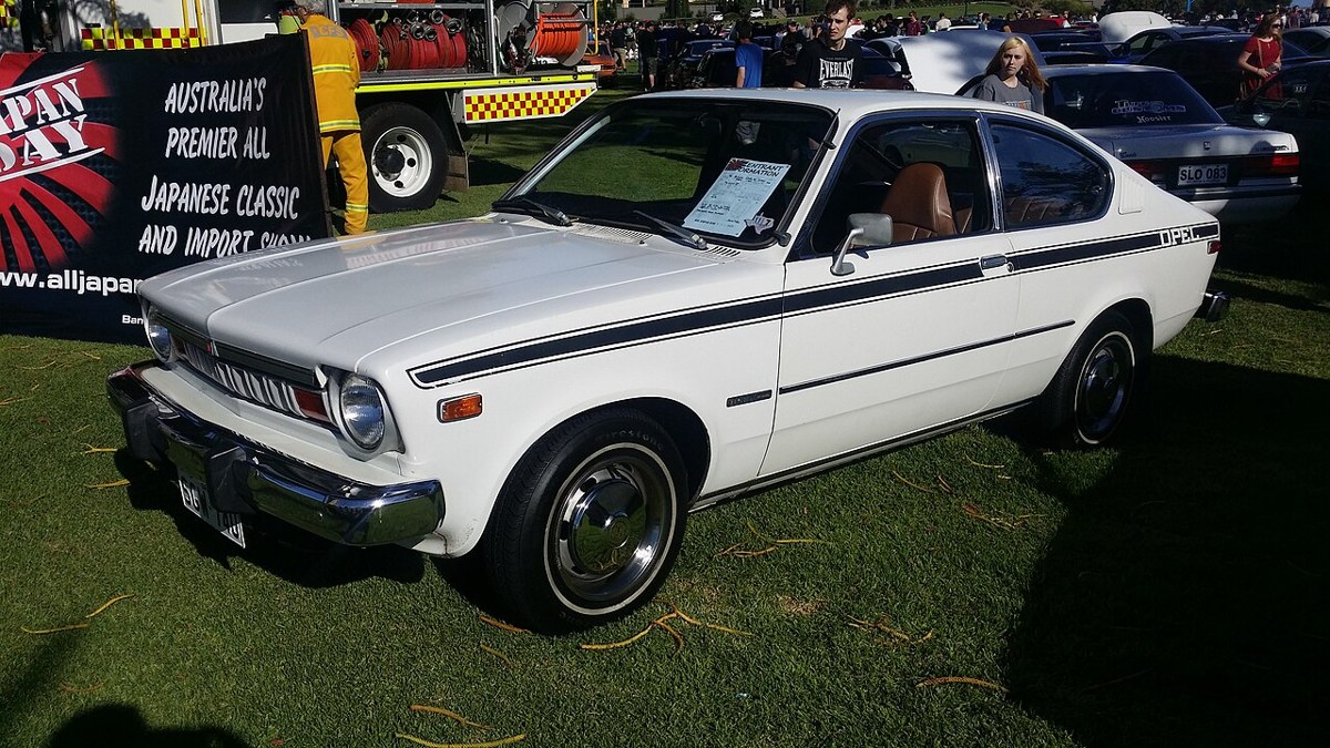 White 1976 Buick Opel by Isuzu coupe