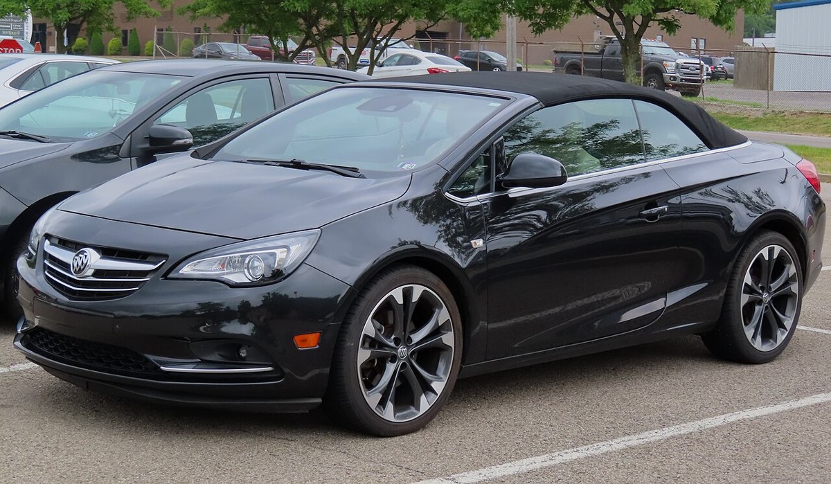 Black 2016 Buick Cascada Premium convertible