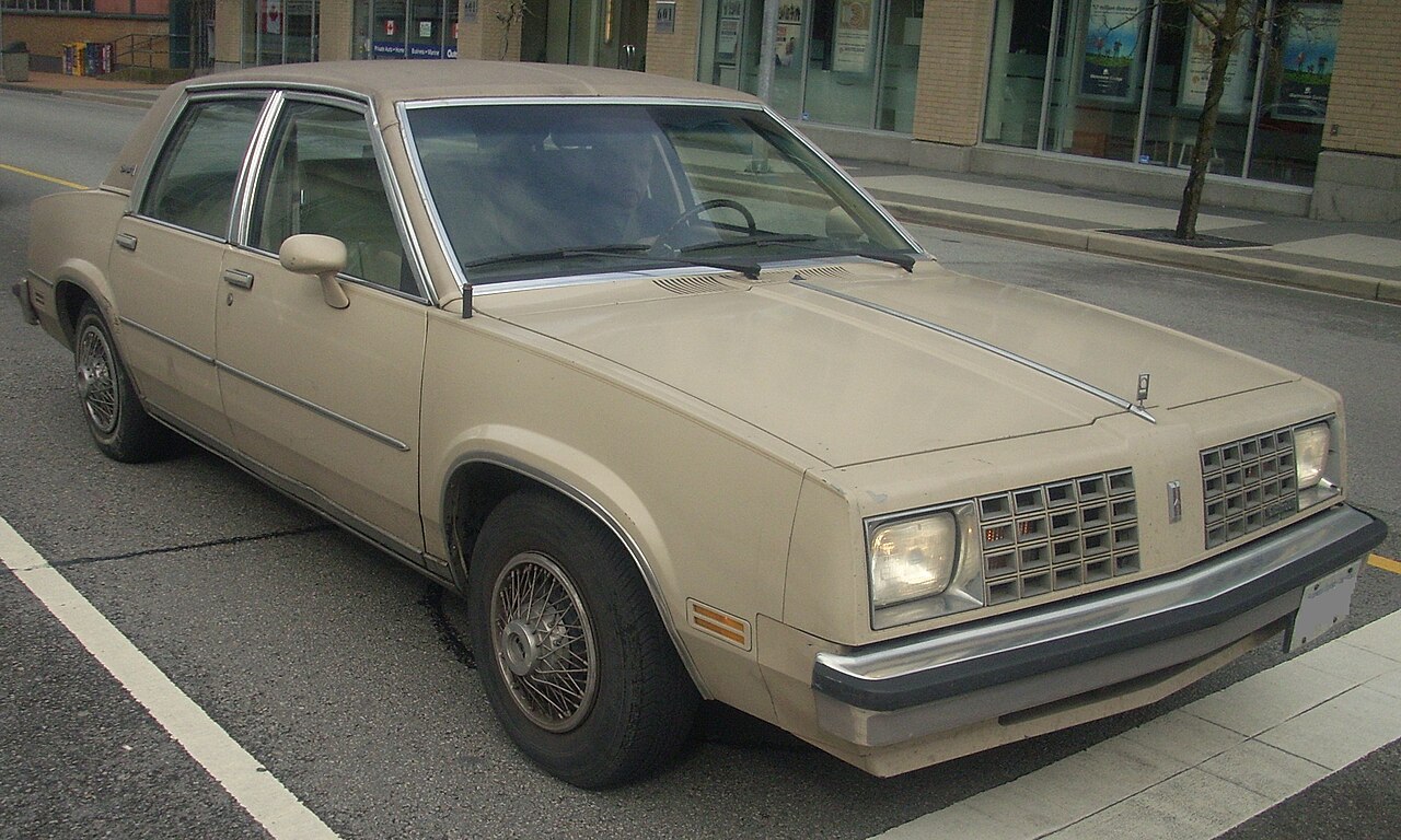 1980 Oldsmobile Omega sedan.