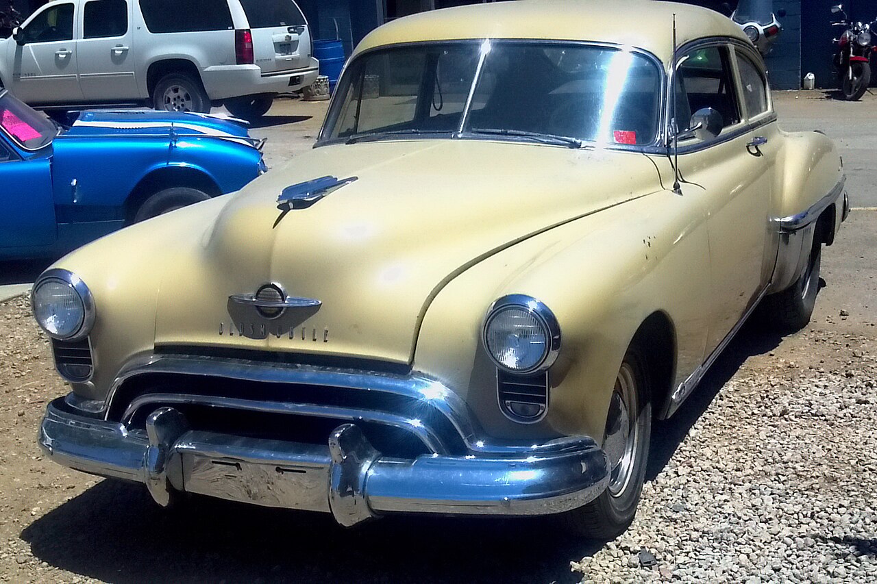 1949 Oldsmobile 88 coupe.