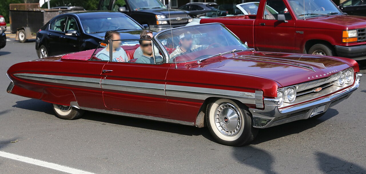 1961 Oldsmobile Starfire convertible.