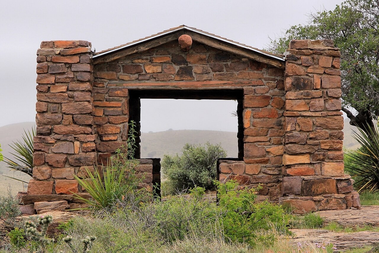 The CCC overlook in Davis Mountains State Park is an optional side trip from Fort Davis.